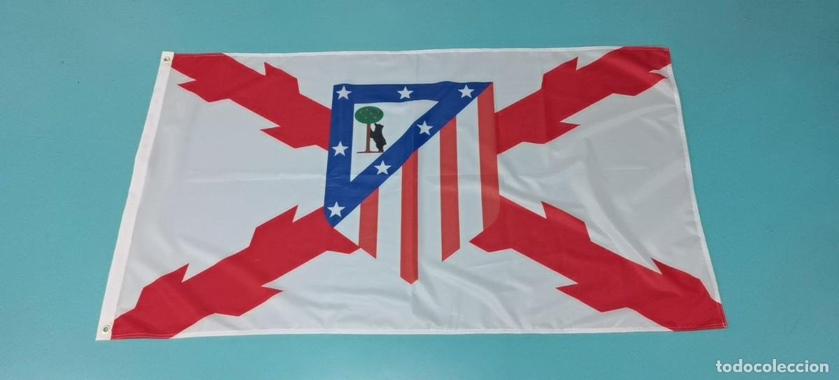 bandera atletico de madrid 1947 españa 90x150 c - Buy Football flags and  pennants on todocoleccion