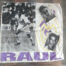 Coleccionismo deportivo: REAL MADRID - PAÑUELO FULAR RAUL - 50 X 50 CM