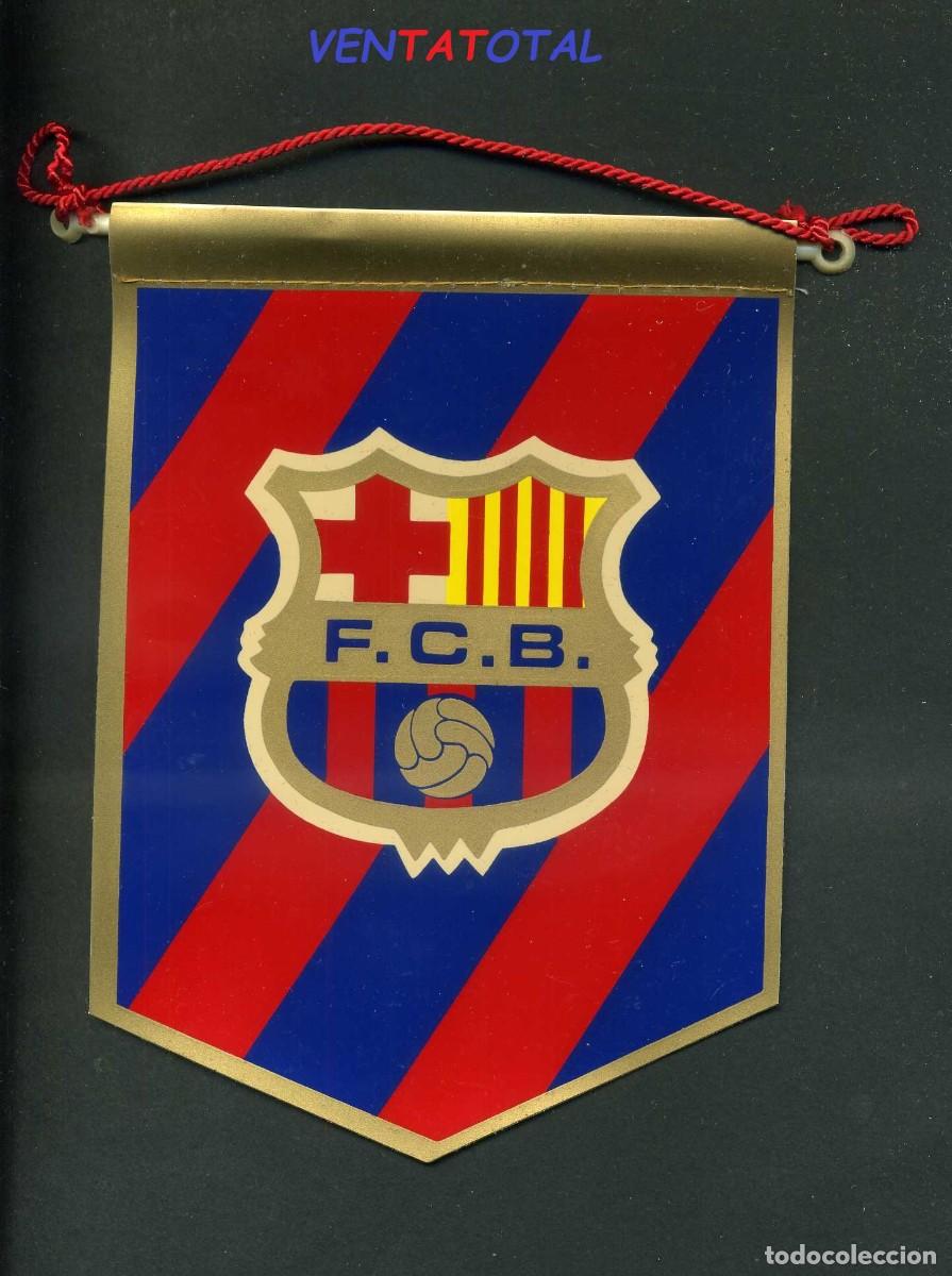 Drapeau Vintage FC Barcelone - Ancien Fanion équipe De Foot