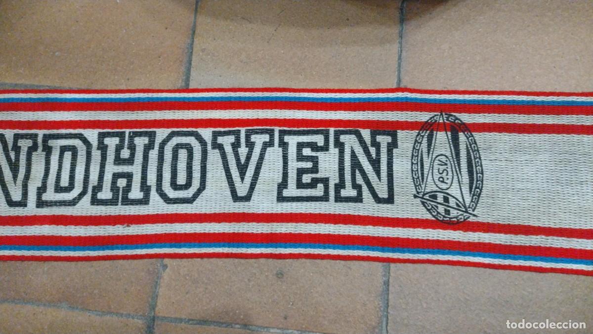 Coleccionismo deportivo: Bufanda futbol PSV EINDHOVEN - Foto 2