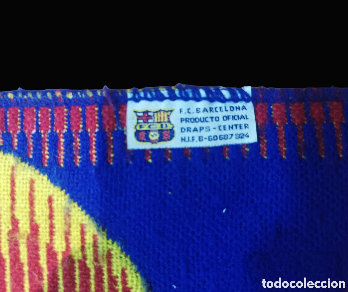 Coleccionismo deportivo: Bufanda centenario / centenario FC BARCELONA - Foto 3