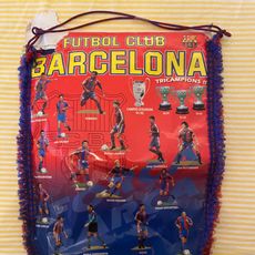 BANDERIN DE F.C Barcelona De Plastico Modelo Intercambiado Por Los BANDERIN DE F.C Barcelona De Plastico Modelo Intercambiado Por Los