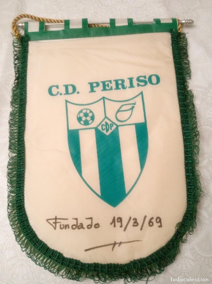 Coleccionismo deportivo: Banderin C.D. Periso - Foto 1