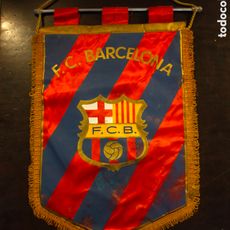 Banderín F.C. Barcelona años 80 de segunda mano por 500 EUR Banderín F.C. Barcelona años 80 de segunda mano por 500 EUR