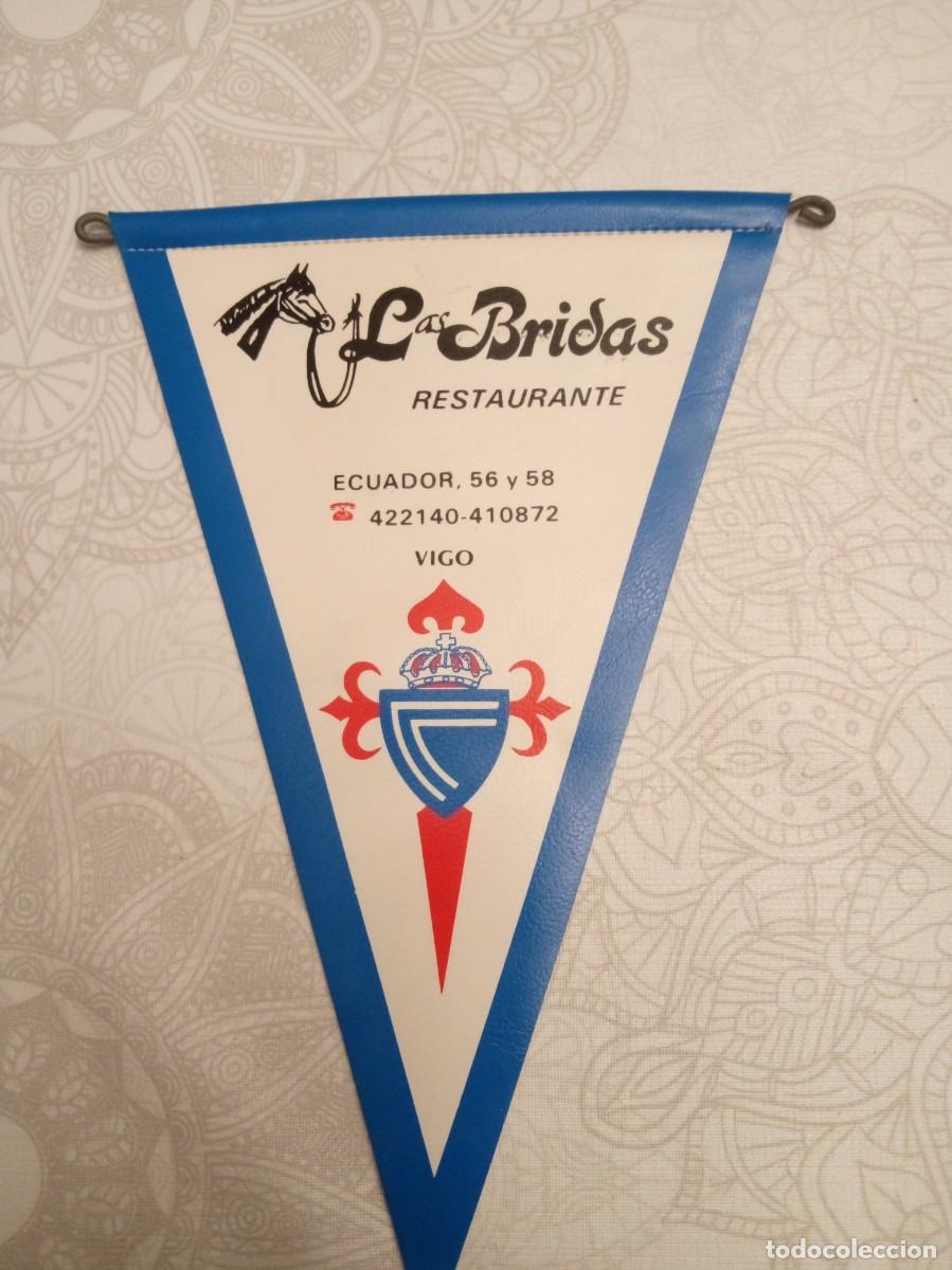 Coleccionismo deportivo: Banderin de R. C. Celta - Foto 1