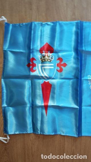 Coleccionismo deportivo: Bandera Celta de Vigo Centenario - Foto 2