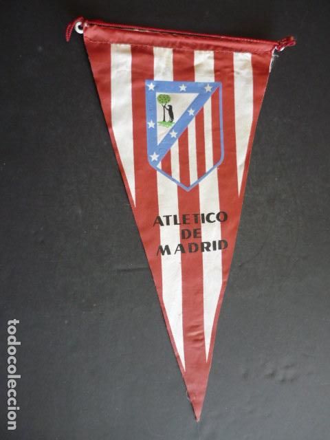 Coleccionismo deportivo: BANDERIN ATLETICO DE MADRID A&Ntilde;OS 60