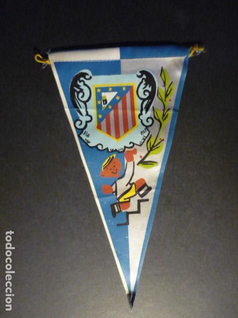 Coleccionismo deportivo: BANDERIN FUTBOL ATLETICO DE MADRID 14 X 25 CM