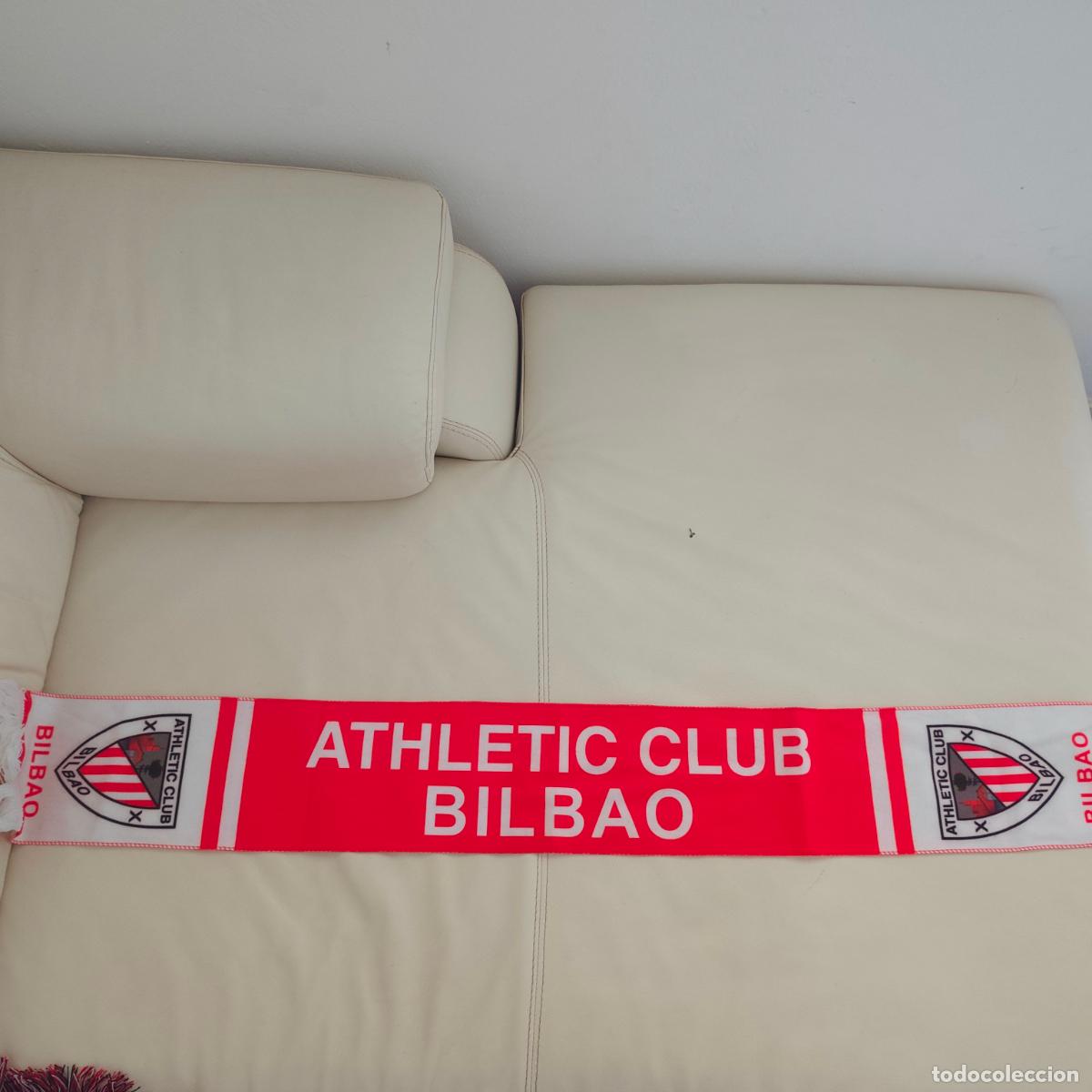 Coleccionismo deportivo: Bufanda Athletic Club Bilbao Bilbo
