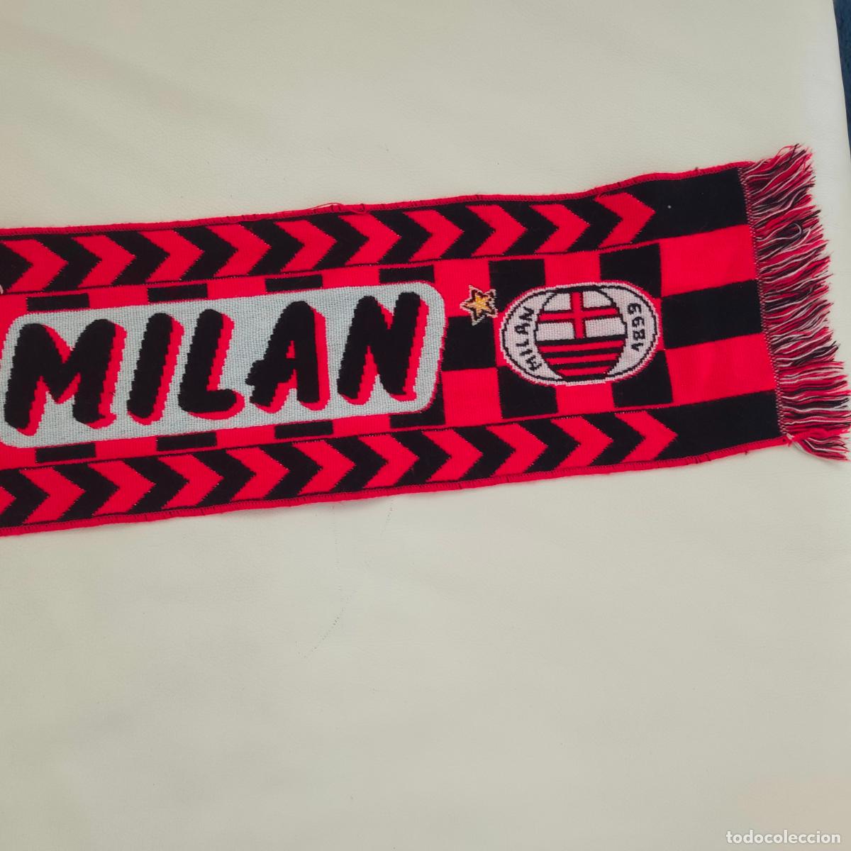 Coleccionismo deportivo: Bufanda Forza Milan inter - Foto 3