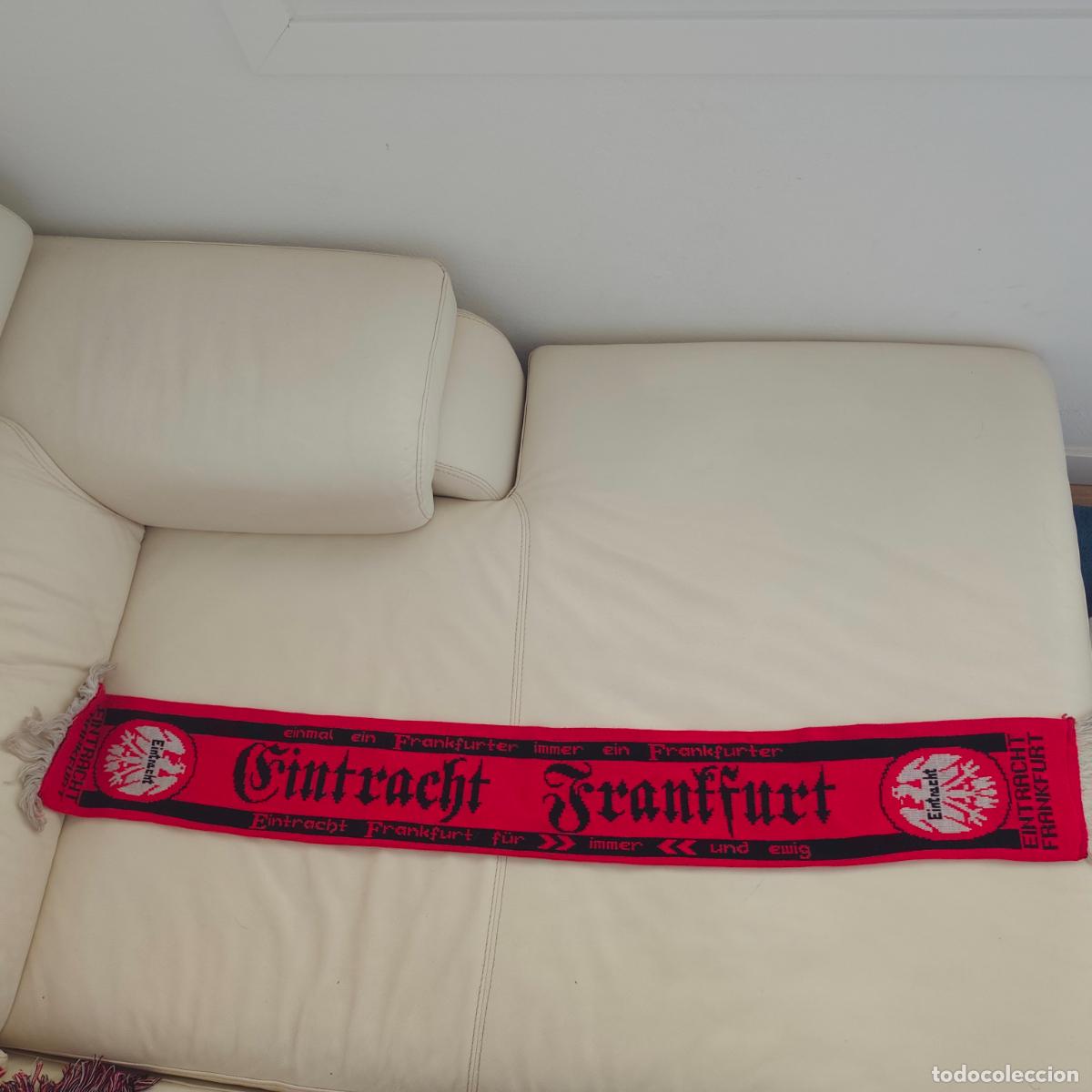 Coleccionismo deportivo: Bufanda Eintrach Frankfurt Germany Alemania
