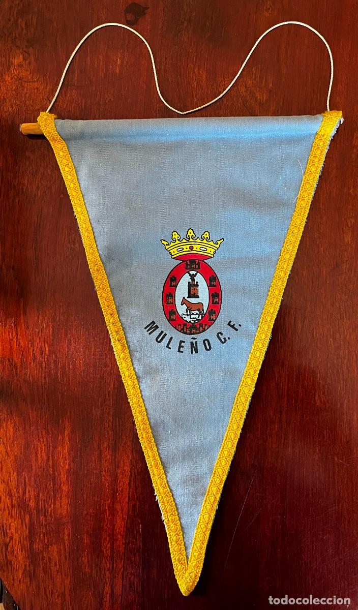 Coleccionismo deportivo: ANTIGUO BANDERIN DE TELA DE EL MULE&Ntilde;O C.F. El Mule&ntilde;o Club de F&uacute;tbol es un club de f&uacute;tbol de la ciuda
