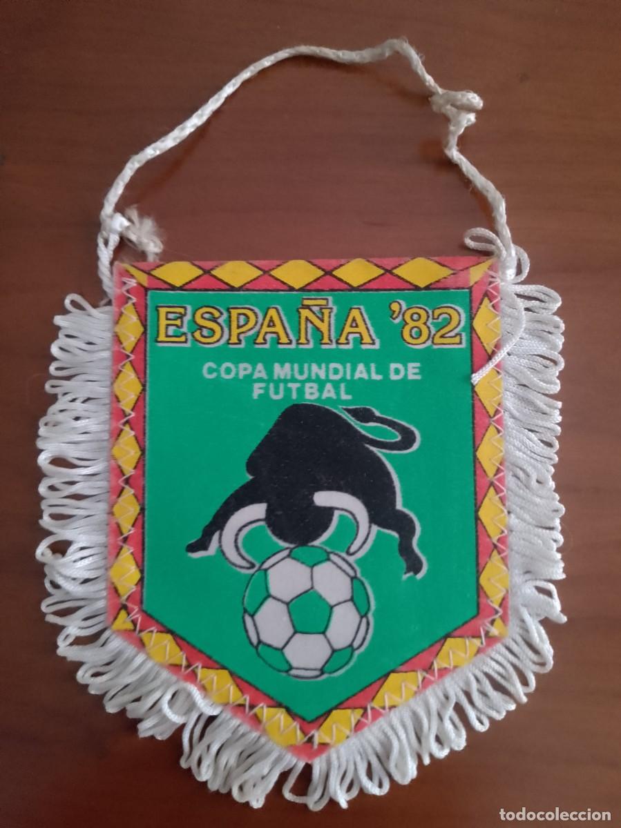 Coleccionismo deportivo: Bander&iacute;n Mundial de Espa&ntilde;a 1982