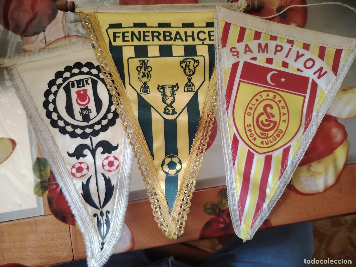 Coleccionismo deportivo: ANTIGUOS BANDERINES A&Ntilde;OS 60/70 ORIGINALES RAROS