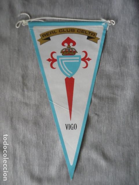Coleccionismo deportivo: VIGO REAL CLUB CELTA BANDERIN FUTBOL