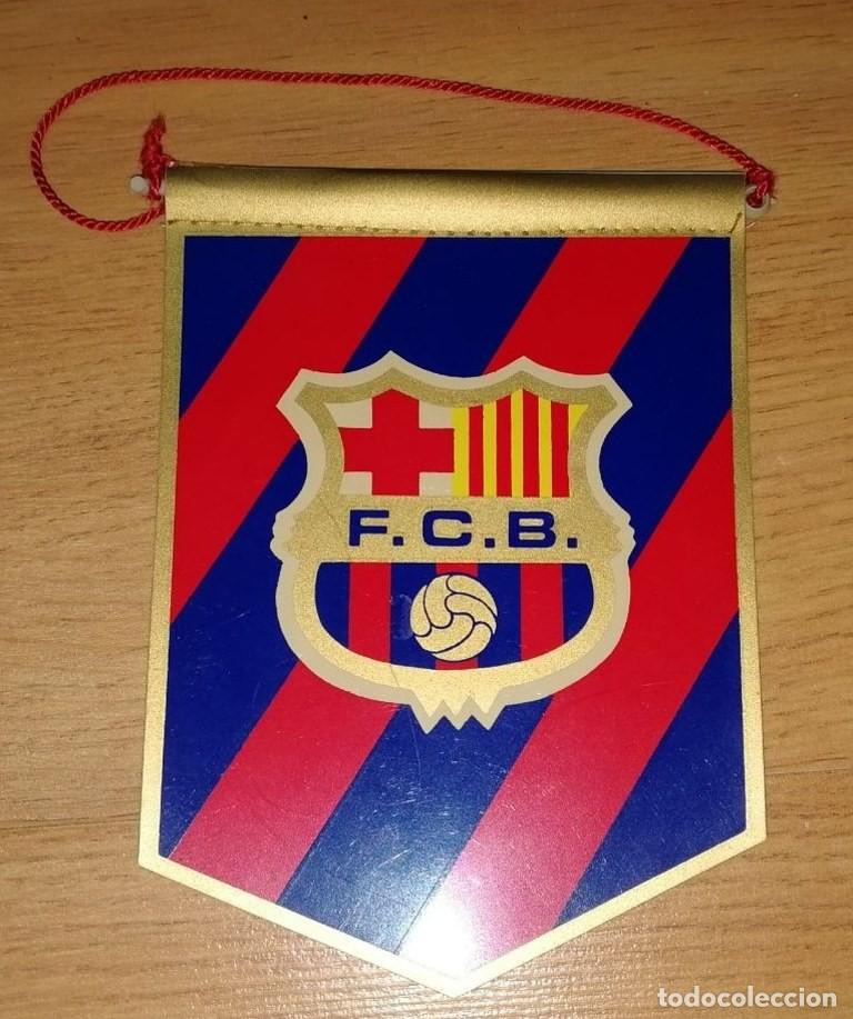 Coleccionismo deportivo: Bander&iacute;n FC Barcelona de 1994 regalado por Nicolau Casaus en Vigo