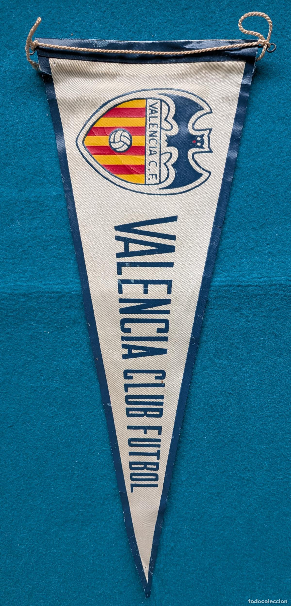 Coleccionismo deportivo: RW BANDERIN FUTBOL TELA VALENCIA C.F DEPORTES BF7