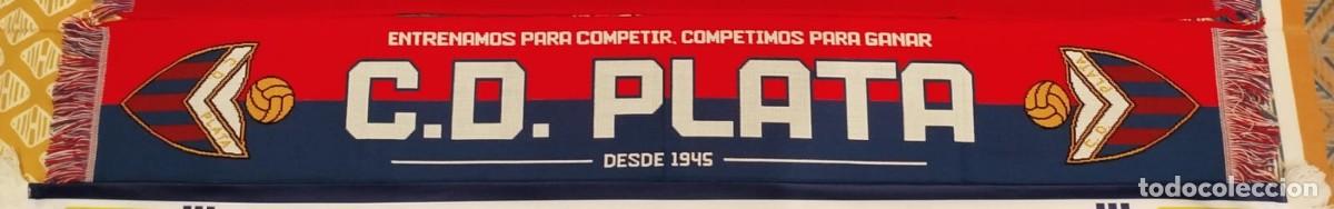 Coleccionismo deportivo: Bufanda CD Plata Scarf