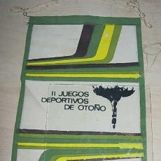 Coleccionismo deportivo: BANDERIN II JUEGOS DEPORTIVOS DE OTOÑO SEVILLA 1965. Lote 33684432