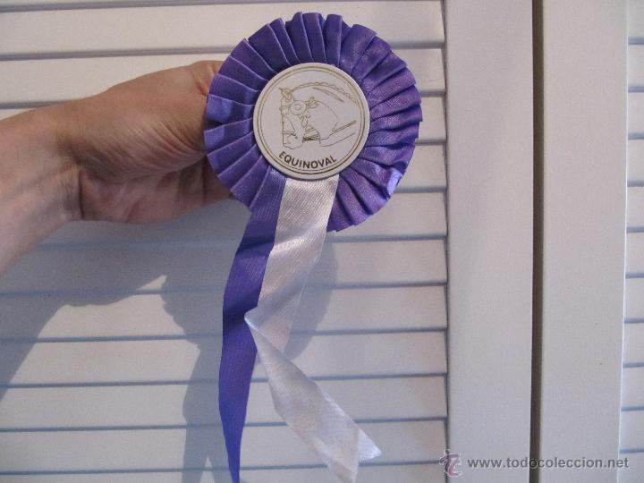 Coleccionismo deportivo: ESCARAPELA EQUINOVAL - Foto 4