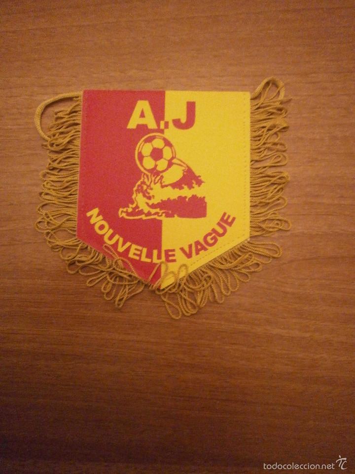 Coleccionismo deportivo: BANDERIN NOUVELLE VAGUE. A.J - Foto 1