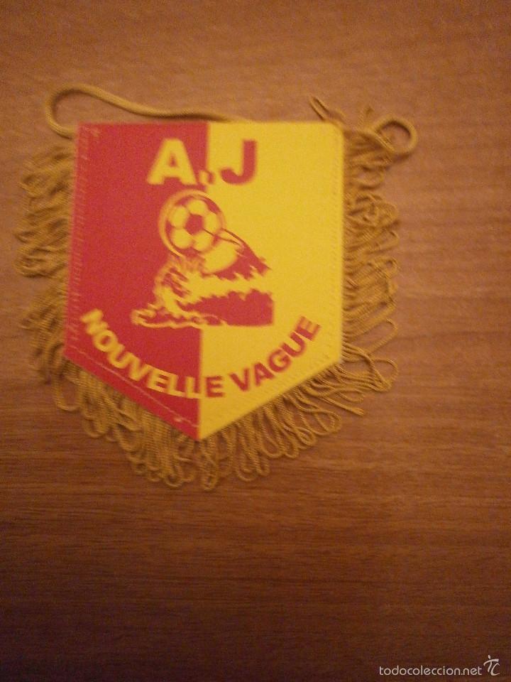 Coleccionismo deportivo: BANDERIN NOUVELLE VAGUE. A.J - Foto 1