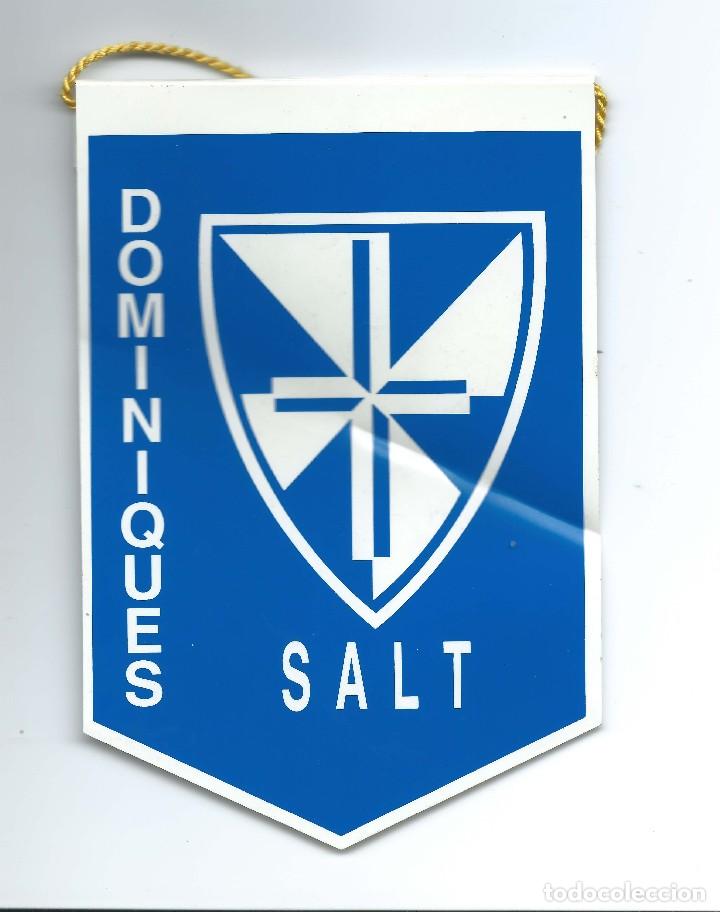 Coleccionismo deportivo: DOMINIQUES DE SALT - BANDERIN - Foto 1