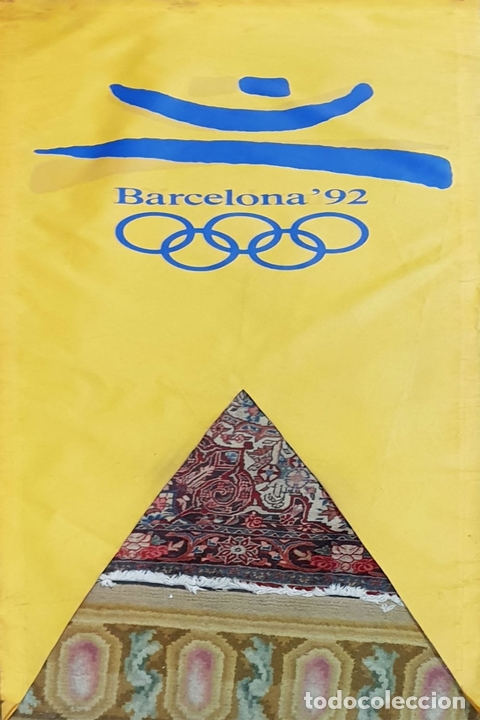 Coleccionismo deportivo: COLECCIÓN DE 7 BANDEROLAS. OLIMPIADAS DE BARCELONA 1992. COOB 92. 1990. - Foto 5 - 138119694