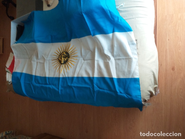 Coleccionismo deportivo: BANDERA DE ARGENTINA - Foto 2