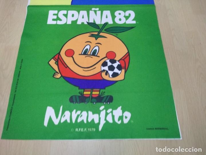 Coleccionismo deportivo: Banderola Mundial 1982 - Foto 2
