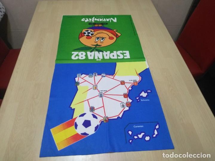 Coleccionismo deportivo: Banderola Mundial 1982 - Foto 3