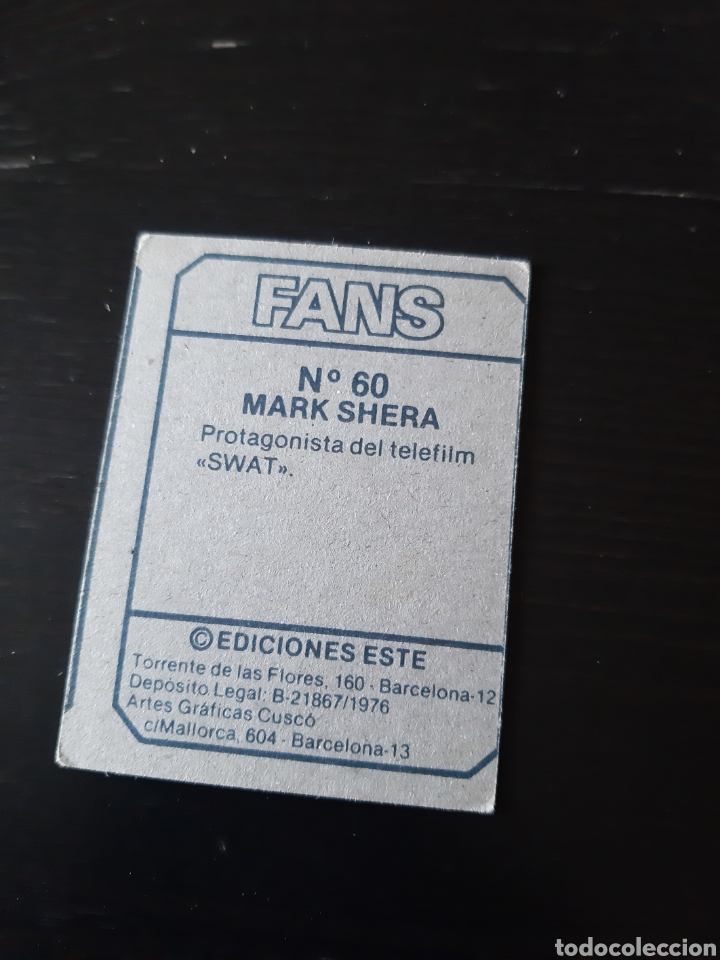 Coleccionismo deportivo: EDICIONES ESTE FANS N&deg;60 MARK SHERA NUEVO - Foto 2