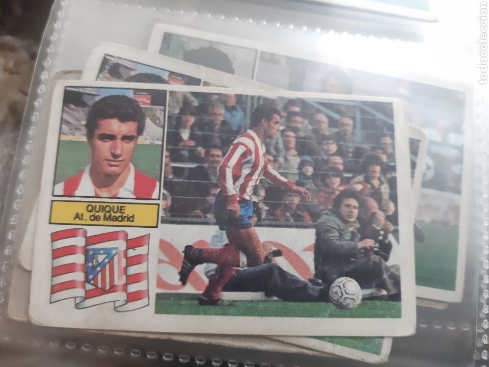 Coleccionismo deportivo: EDICIONES ESTE 82 83 ATCO MADRID SIN PEGAR QUIQUE - Foto 1