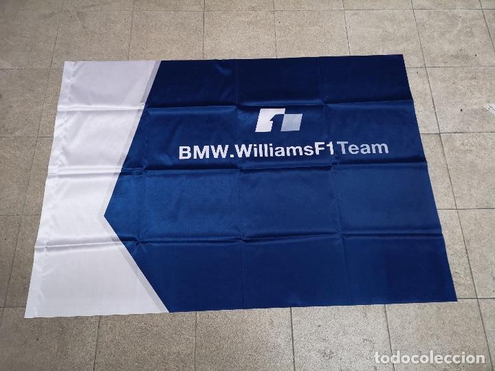 Coleccionismo deportivo: Bandera Poster BMW Formula 1 - Foto 1