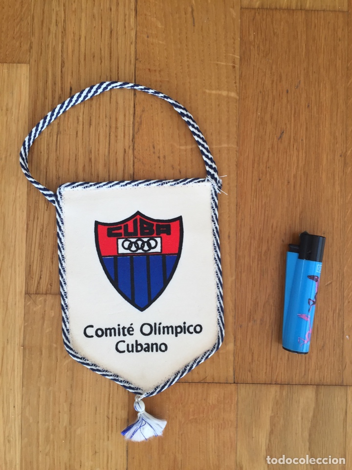 Coleccionismo deportivo: Bander&iacute;n. Comit&eacute; Ol&iacute;mpico Cubano - Foto 1