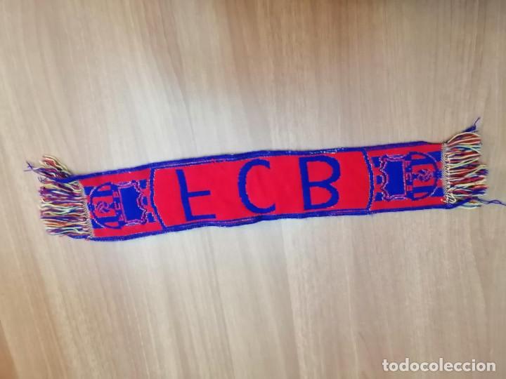 Coleccionismo deportivo: BUFANDA PEQUE&Ntilde;A DE FCB - Foto 2