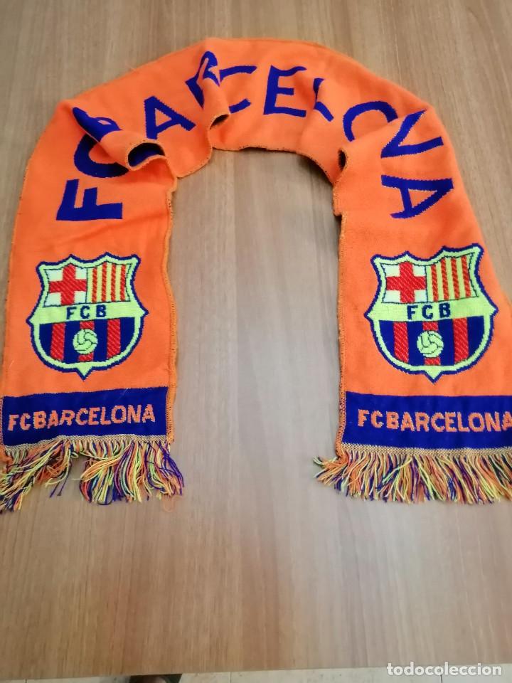 Coleccionismo deportivo: F C BARCELONA -SCARF . BUFANDA - Foto 1