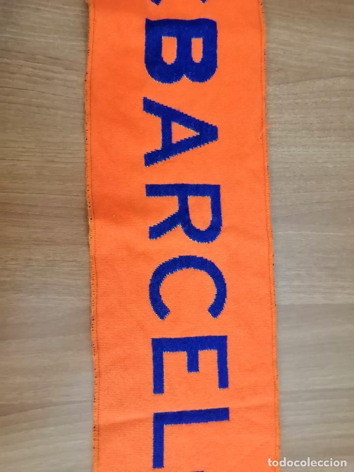 Coleccionismo deportivo: F C BARCELONA -SCARF . BUFANDA - Foto 4