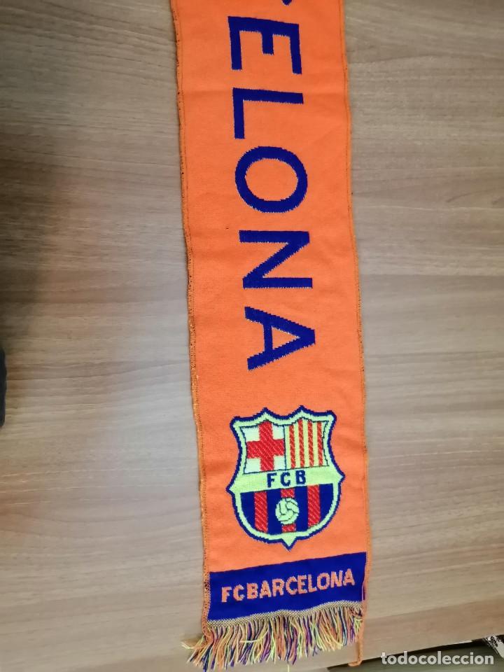 Coleccionismo deportivo: F C BARCELONA -SCARF . BUFANDA - Foto 5