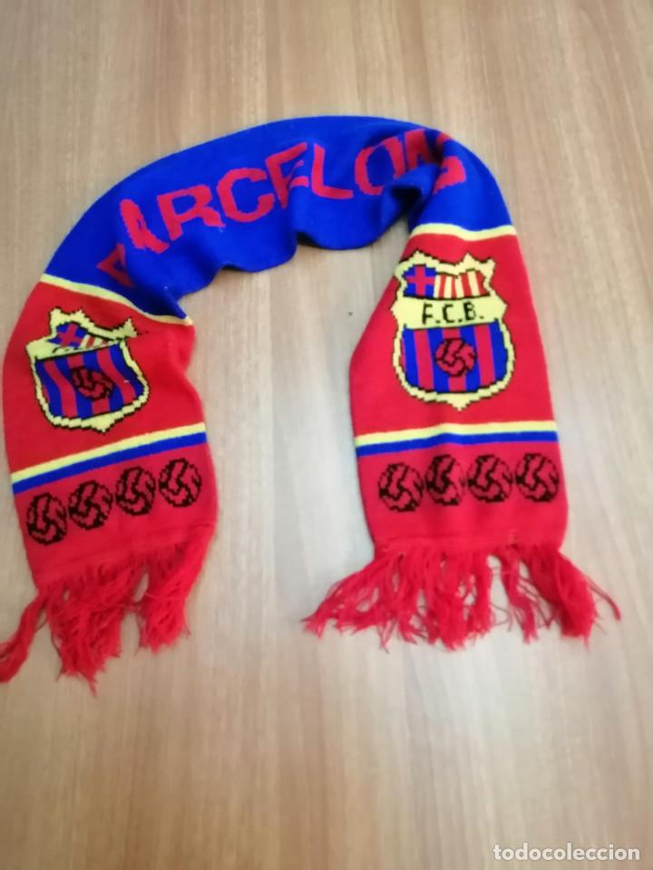 Coleccionismo deportivo: BUFANDA DE BARCELONA - F C B - - Foto 1