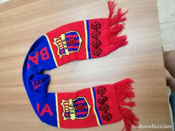 Coleccionismo deportivo: BUFANDA DE BARCELONA - F C B - - Foto 2