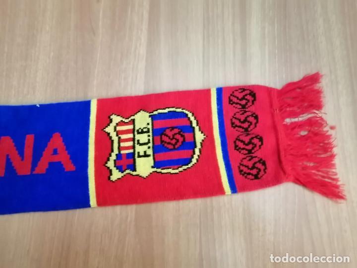 Coleccionismo deportivo: BUFANDA DE BARCELONA - F C B - - Foto 5