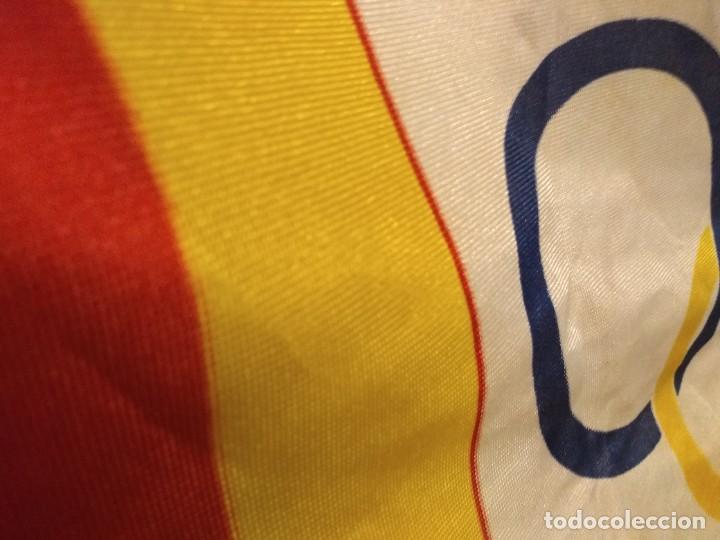 Coleccionismo deportivo: Bandera de las Olimpiadas de Barcelona 92. Autentica. Es todo una - Foto 6 - 283218473