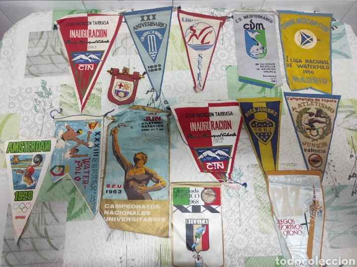 Coleccionismo deportivo: Banderines Deportivos - Foto 1