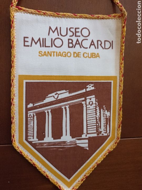 antiguo banderin, escudo de españa época franqu - Compra venta en