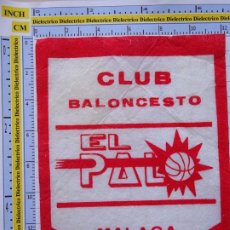 Coleccionismo deportivo: BANDERÍN DE DEPORTES. BALONCESTO. CLUB BASKET EL PALO MÁLAGA. Lote 339085563