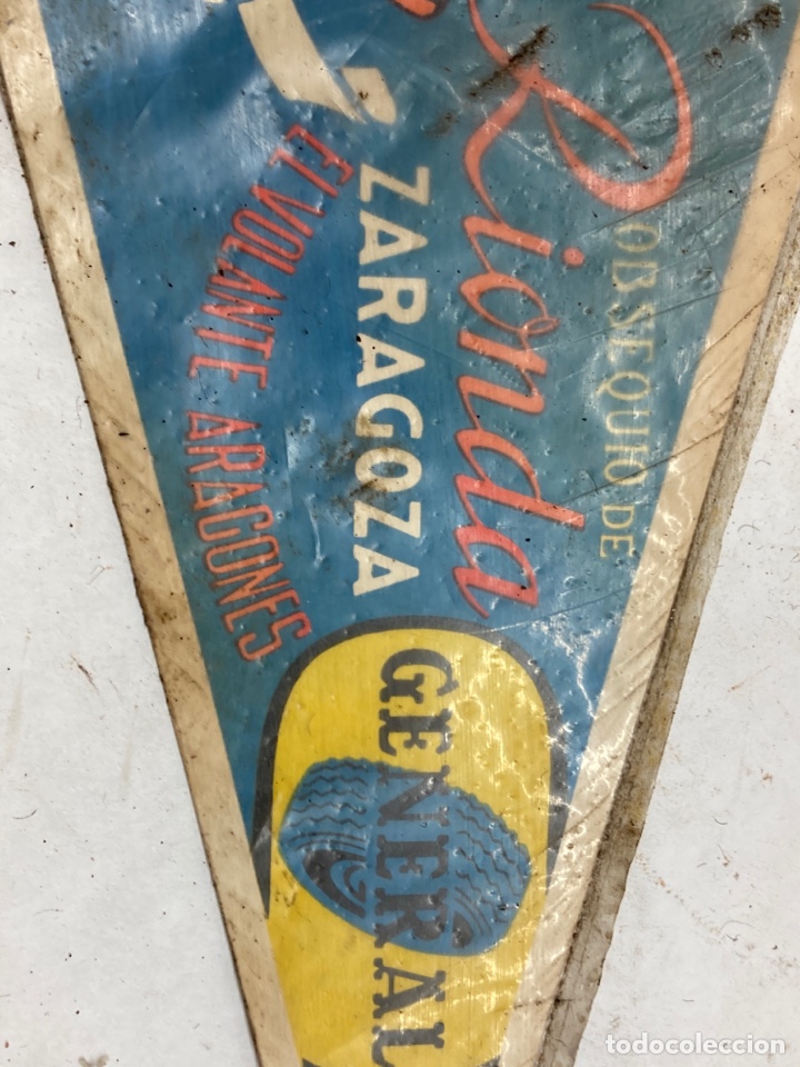 Coleccionismo deportivo: Bander&iacute;n San Crist&oacute;bal Zaragoza - Foto 3