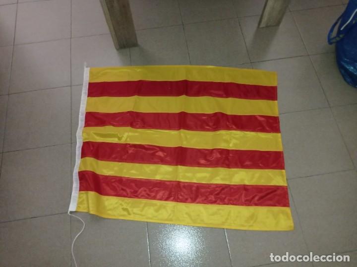 Coleccionismo deportivo: Bandera Catalu&ntilde;a 95*80. Nueva. - Foto 1