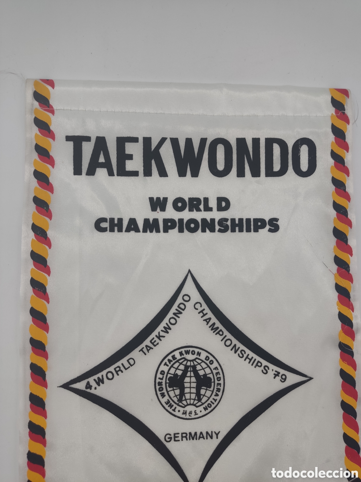 Coleccionismo deportivo: Bander&iacute;n Taekwondo - Foto 4