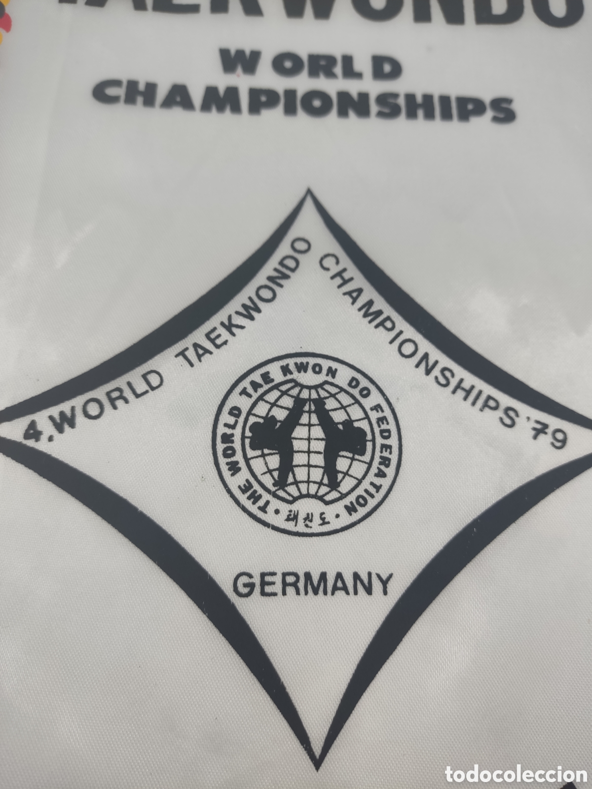 Coleccionismo deportivo: Bander&iacute;n Taekwondo - Foto 7